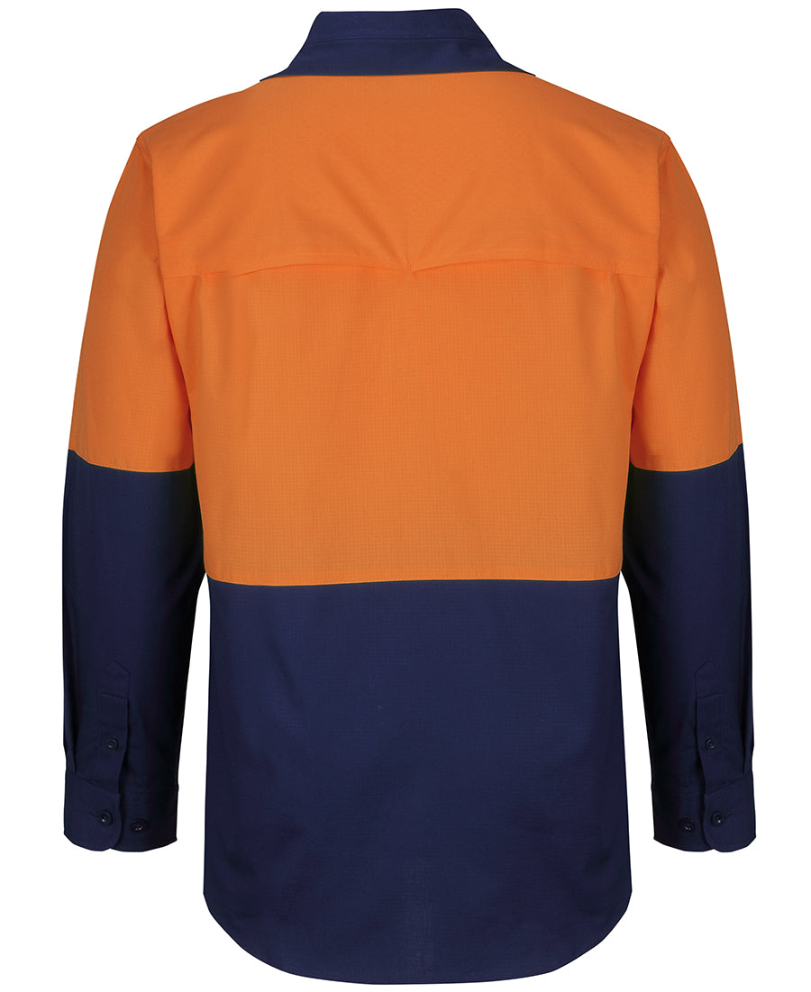 JB's Hi Vis Ripstop L/S Fishing Shirt (6HNRL)