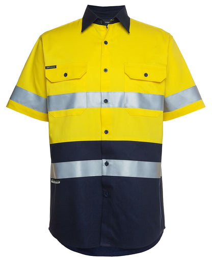 JBs Wear Hi Vis (D+N) Short Sleeve 190g Shirt - Adults (6HSS)
