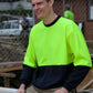 JB's Wear-JB's Hi Vis Fleecy Crew - Adults--Uniform Wholesalers - 3