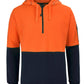 JBs Wear Hi Vis 1/2 Zip Hoodie (6HVHZ)
