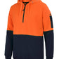 JBs Wear Hi Vis 1/2 Zip Hoodie (6HVHZ)