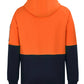 JBs Wear Hi Vis 1/2 Zip Hoodie (6HVHZ)