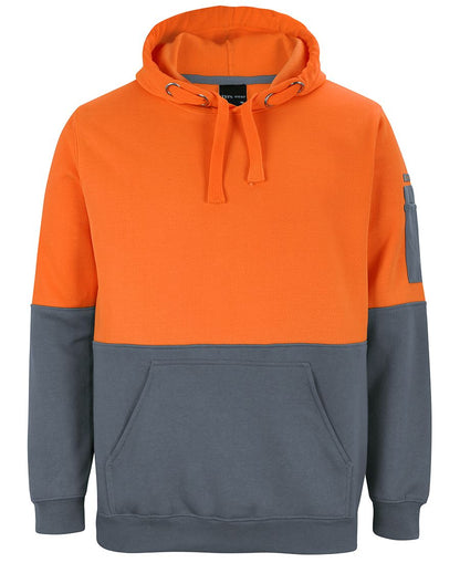 JBs Wear Hi Vis Pull Over Hoodie (6HVPH)