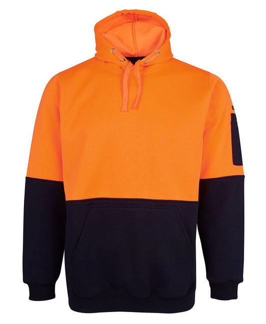 JB's Wear-JB's Hi Vis Pull Over Hoodie-Orange/Navy / XS-Uniform Wholesalers - 3