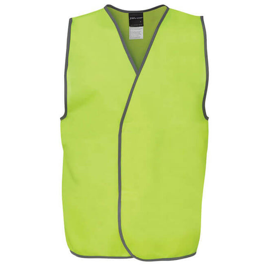 JBs Wear Hi Vis Safety Vest - Adults (6HVSV)