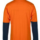 JBs Wear Hi Vis L/S Crew Neck Cotton T-Shirt (6HVTN)