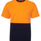 JB's Wear-Jb's Hi Vis Traditional T-shirt - Adults-Orange/Navy / XS-Uniform Wholesalers - 4