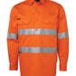 JBs Wear Hi Vis (D+N) Close Front L/S Shirt 190g - Adults (6HWCF)