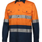 JBs Wear Hi Vis (D+N) Close Front L/S 150G Work Shirt (6HWCS)