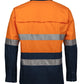 JBs Wear Hi Vis (D+N) Close Front L/S 150G Work Shirt (6HWCS)