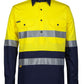 JBs Wear Hi Vis (D+N) Close Front L/S 150G Work Shirt (6HWCS)