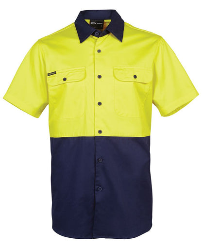 JBs Wear Hi Vis Short Sleeve 150g Shirt - Adults (6HWSS)