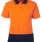 JB's Wear-Jb's Ladies Hi Vis Short Sleeve Comfort Polo-Orange/Navy / 8-Uniform Wholesalers - 7