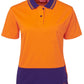 JB's Wear-Jb's Ladies Hi Vis Short Sleeve Comfort Polo-Orange/Purple / 8-Uniform Wholesalers - 6