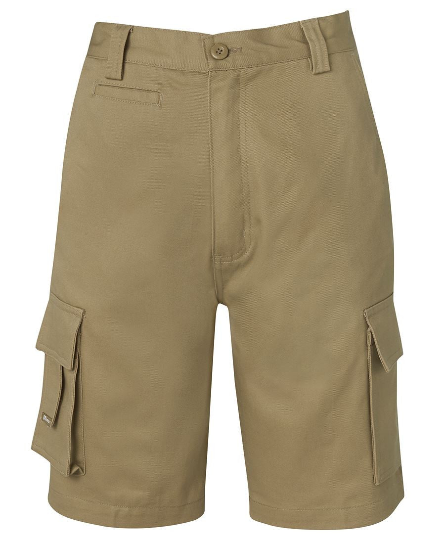 JB's Wear-Jb's M/rised Multi Pocket Short (regular/stout) - Adults-Khaki / 67R-Uniform Wholesalers - 3
