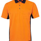 JB's Wear-Jb's Hi Vis Short Sleeve Sport Polo - Adults-Orange/Navy / XS-Uniform Wholesalers - 4