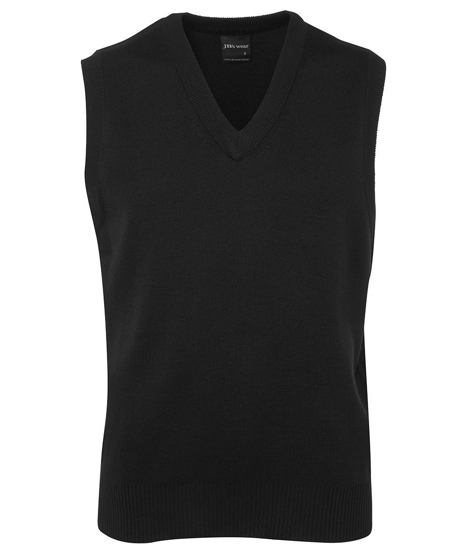JB's Wear-JB's Men's Knitted Vest-Black / S-Uniform Wholesalers - 2