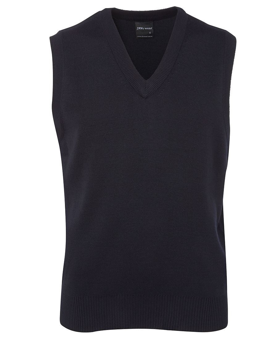 JB's Wear-JB's Men's Knitted Vest-Navy / S-Uniform Wholesalers - 4