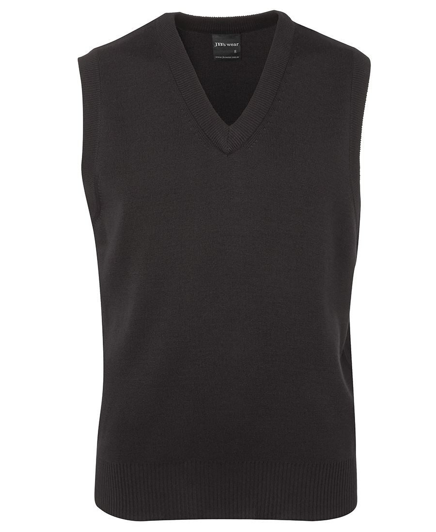JB's Wear-JB's Men's Knitted Vest-Charcoal / S-Uniform Wholesalers - 5