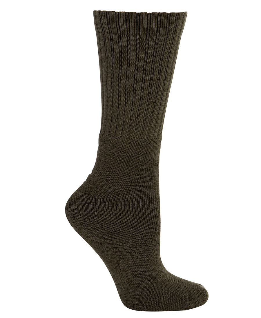 JB's Wear-JB's Outdoor Sock (3 Pack)-Olive / King-Uniform Wholesalers - 3