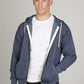 Ramo-Ramo Mens Greatness Heather Zip Hoodie	(new)--Uniform Wholesalers - 1