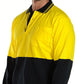 JB's Wear-Jb's Hi Vis Long Sleeve Cotton Polo - Adults--Uniform Wholesalers - 3