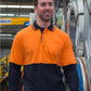 JB's Wear-Jb's Hi Vis Long Sleeve Cotton Polo - Adults--Uniform Wholesalers - 1