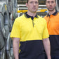 JB's Wear-Jb's Hi Vis Short Sleeve Cotton Polo - Adults--Uniform Wholesalers - 1