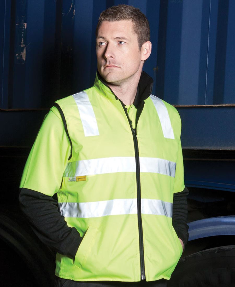JB's Wear-JB's Hi Vis (D+N) Reversible Vest - Adults--Uniform Wholesalers - 1