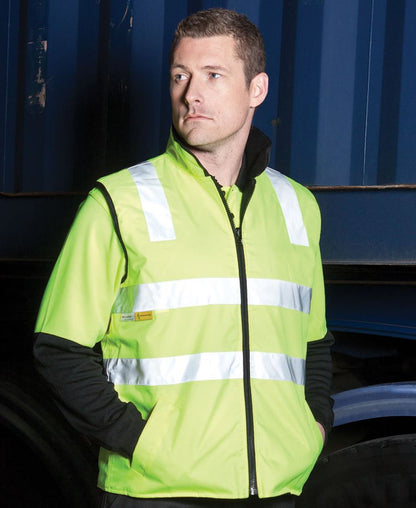 JB's Wear-JB's Hi Vis (D+N) Reversible Vest - Adults--Uniform Wholesalers - 1