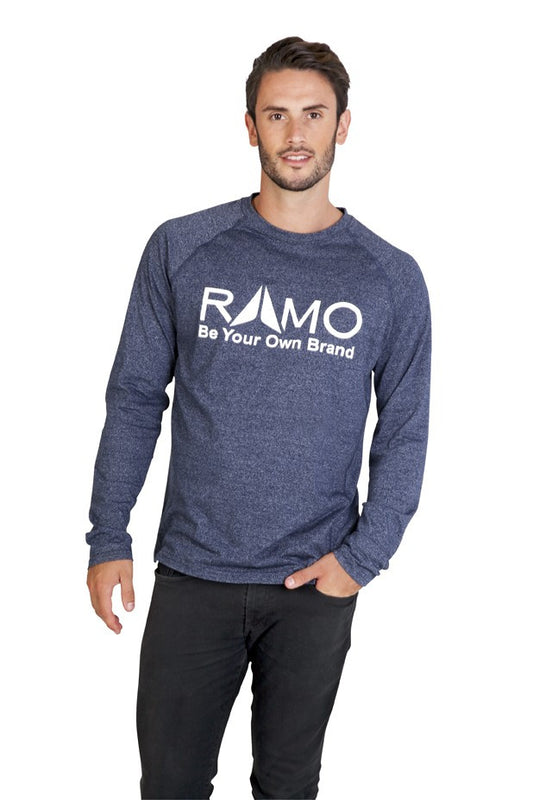 Ramo-Ramo Mens Greatness Heather Long Sleeve(new)--Uniform Wholesalers - 1