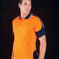 JB's Wear-JB's Hi Vis Contrast Piping Polo - Adults--Uniform Wholesalers - 1