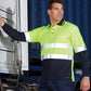 JB's Wear-Jb's Hi Vis L/s (d+n) Cotton Back Polo - Adults--Uniform Wholesalers - 1