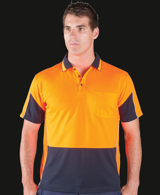 JB's Wear-JB's Hi Vis  S/S Gap Polo--Uniform Wholesalers - 1