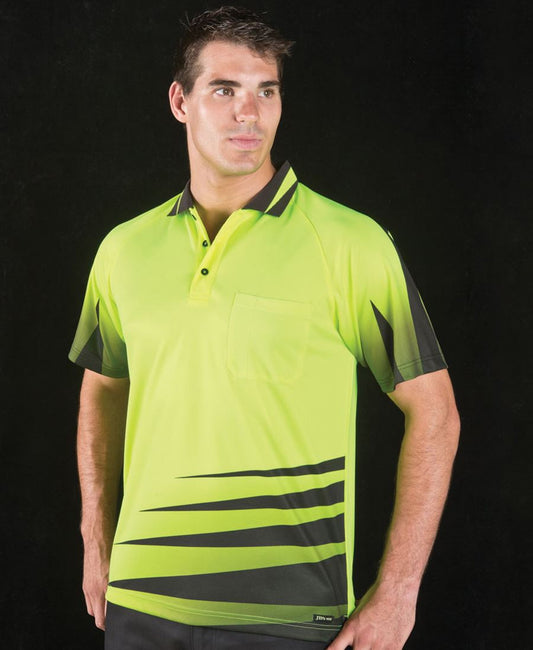 JB's Wear-JB's Hi Vis Rippa Sub Polo--Uniform Wholesalers - 1