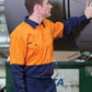 JB's Wear-Jb's Hi Vis Long Sleeve 190g Shirt - Adults--Uniform Wholesalers - 1