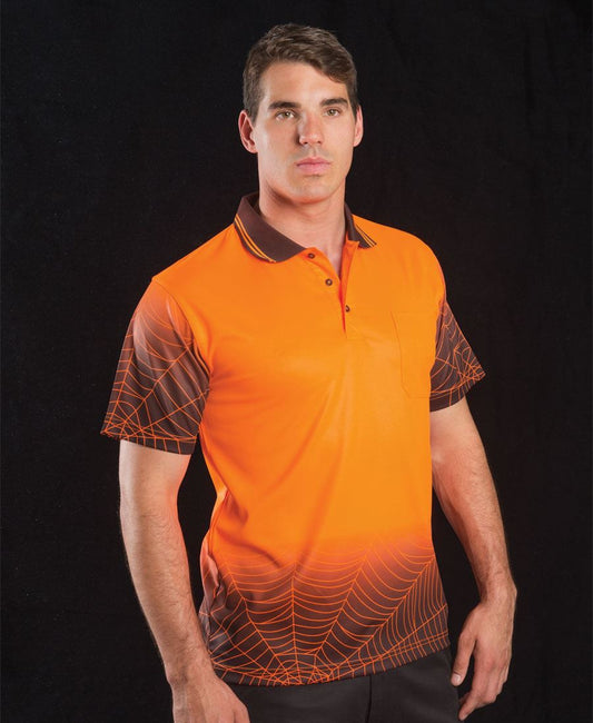 JB's Wear-JB's Hi Vis S/S Web Polo--Uniform Wholesalers - 1