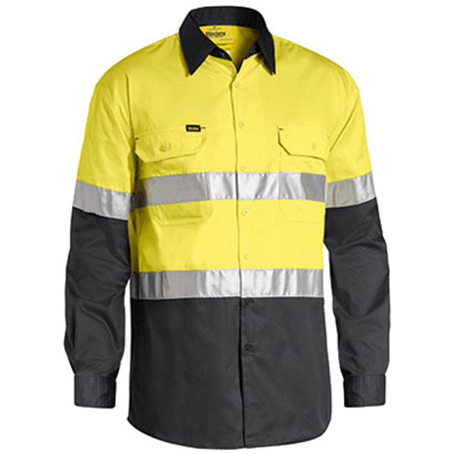 Bisley 3M Taped Cool Hi Vis Light Weight Shirt (BS6696T)