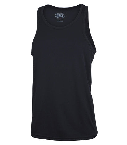 Stencil-Stencil Men's Competitor Singlet-Black / S-Uniform Wholesalers - 4