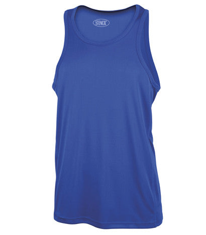 Stencil-Stencil Men's Competitor Singlet-Royal Blue / S-Uniform Wholesalers - 5