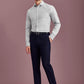 Biz Corporate Mens Slim Fit Flat Front Pant Stout (70716S)