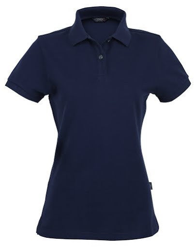 Stencil-Stencil Ladies' Traverse Polo-Navy / 8-Uniform Wholesalers - 3
