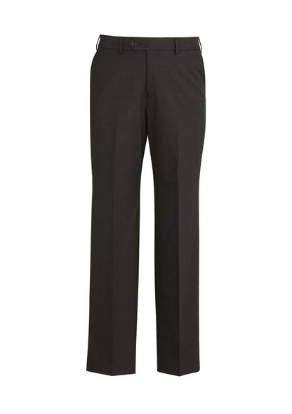 Biz Corporates Mens Comfort Wool Stretch Flat Front Pant (74012)