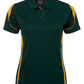 JB's Wear-JB's Podium Ladies Bell Polo 1st( 11 colour)-Bottle/Gold / 8-Uniform Wholesalers - 11