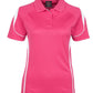 JB's Wear-JB's Podium Ladies Bell Polo 2nd( 6 colour)-Hot Pink/White / 8-Uniform Wholesalers - 7