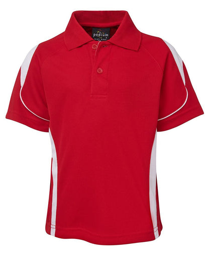 JB's Wear-JB'S Bell Polo Kids-Red/White / 4-Uniform Wholesalers - 7