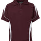 JB's Wear-JB'S Bell Polo Kids-Maroon/White / 4-Uniform Wholesalers - 11