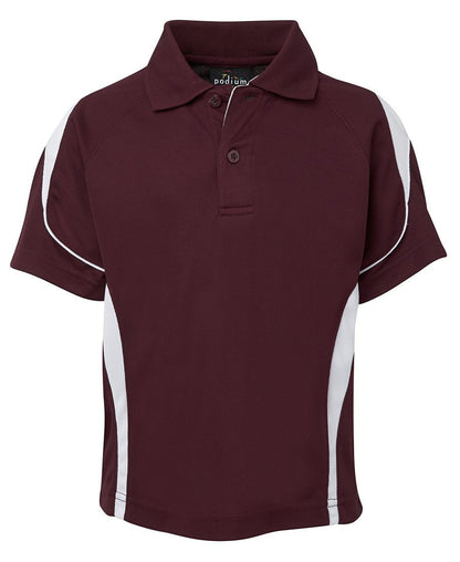 JB's Wear-JB'S Bell Polo Kids-Maroon/White / 4-Uniform Wholesalers - 11