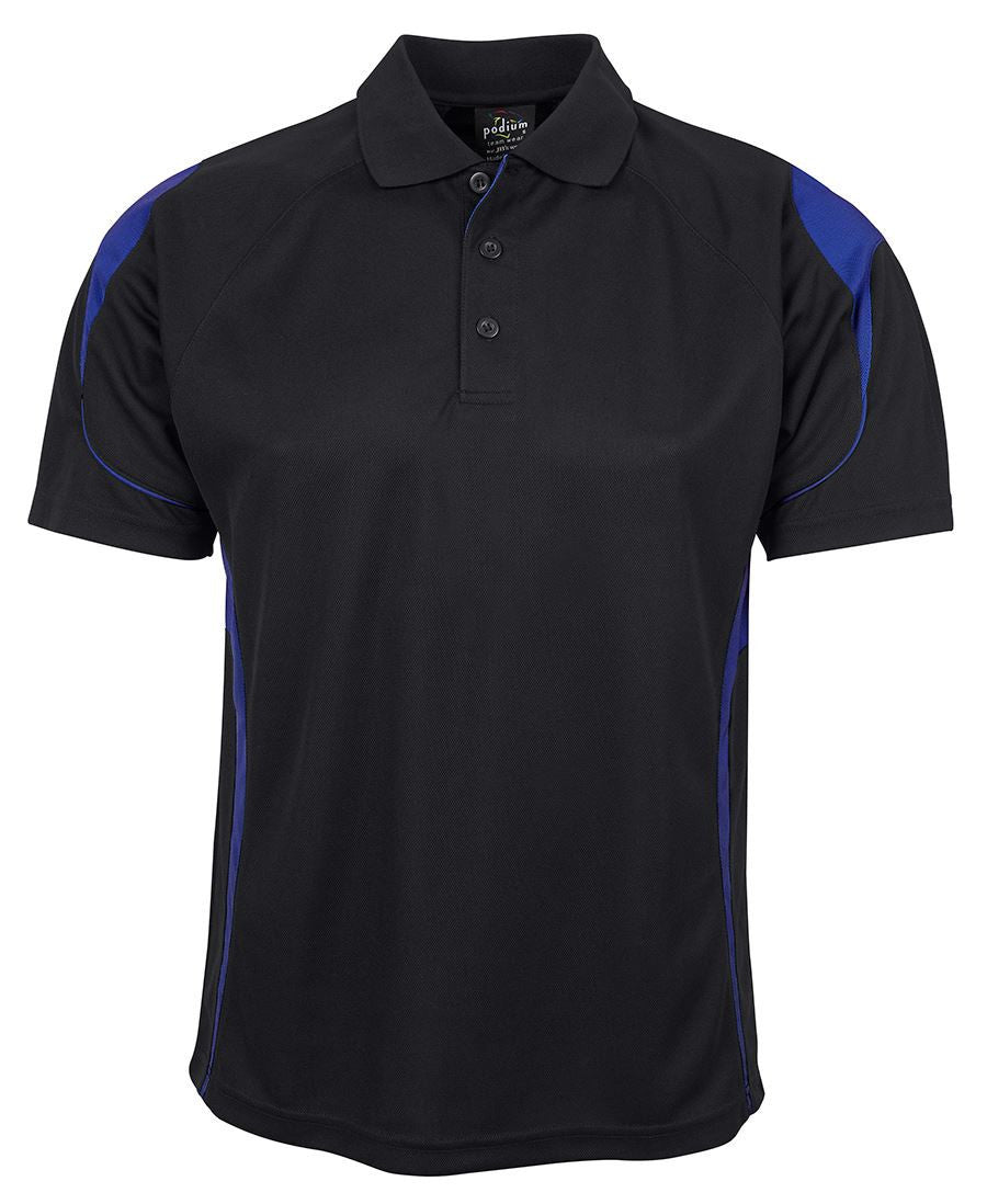 JB's Wear-JB'S Bell Polo Kids-Black/Royal / 4-Uniform Wholesalers - 5