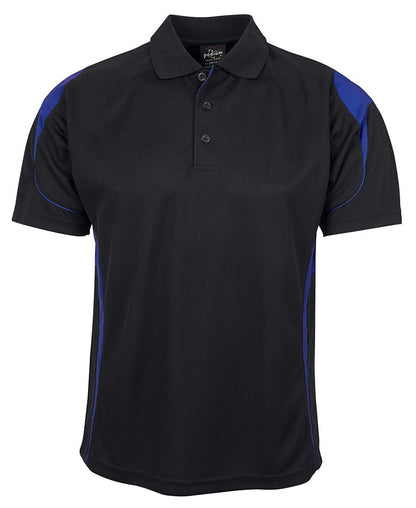 JB's Wear-JB'S Bell Polo Kids-Black/Royal / 4-Uniform Wholesalers - 5